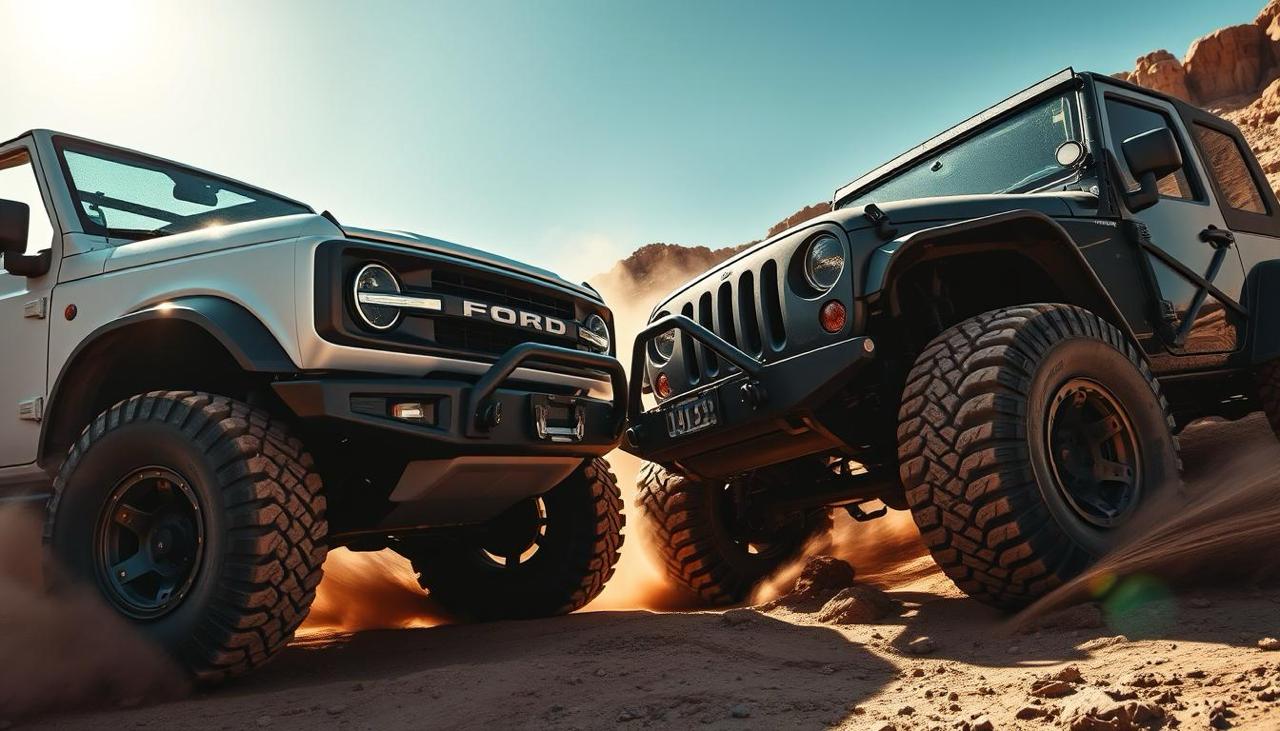 ford bronco vs jeep wrangler