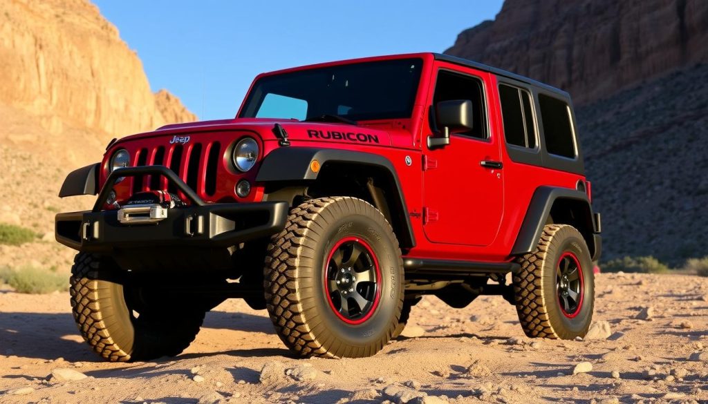 Jeep Wrangler Rubicon trim