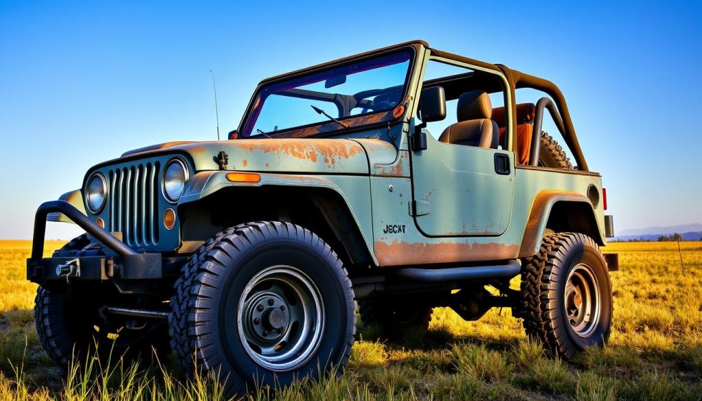 high mileage Jeep Wrangler
