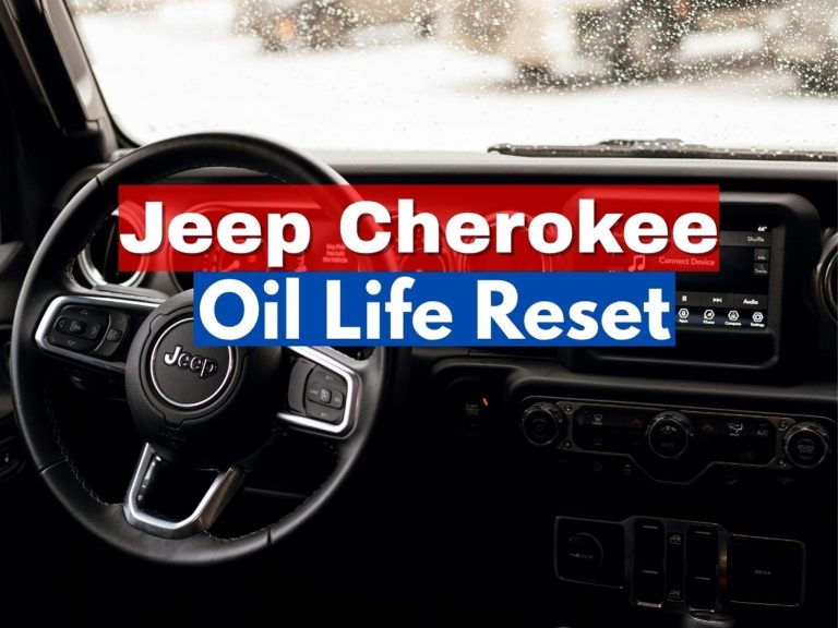 how to reset oil life on jeep cherokee